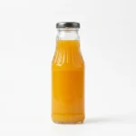 Juice Bottle (200ml): 200ml Round Glass Juice Bottle for Fresh Beverages - Jarsify