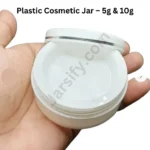 white Plastic cream jar cosmetic jar mini jar