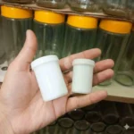White PET Cosmetic & Storage Container - Image 2