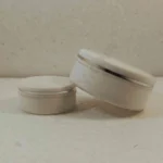 White PET plastic cream jar 30g for skincare packaging