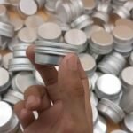 Shilajit jar 15 gram silver aluminum jar jar, leakproof and multi-functional