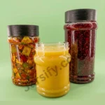 large capacity plastic jar for storing water, honey, pickles, and dry items
