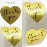 Premium Thank You Packaging Stickers - Image 2